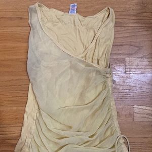 Light yellow tank top